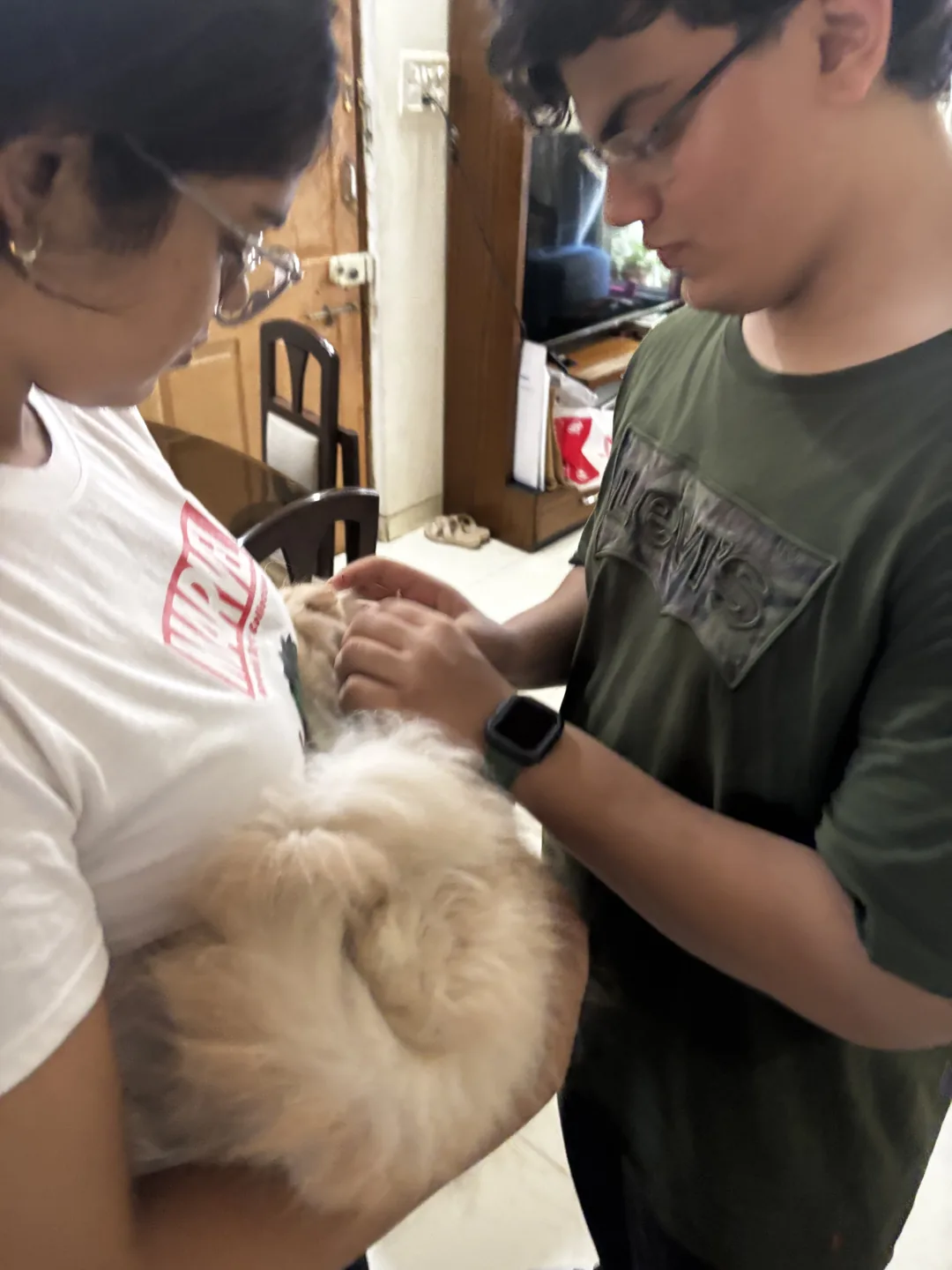 Cute photo with niko